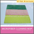 popular factory microfiber horizontal floor dust & wet mop pad head machine washble